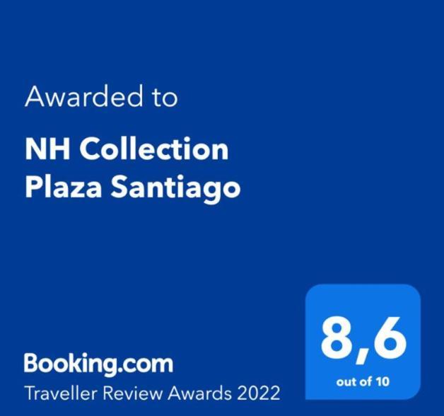 Hotel Nh Collection Plaza Santiago de Chile Zewnętrze zdjęcie Booking.com Award