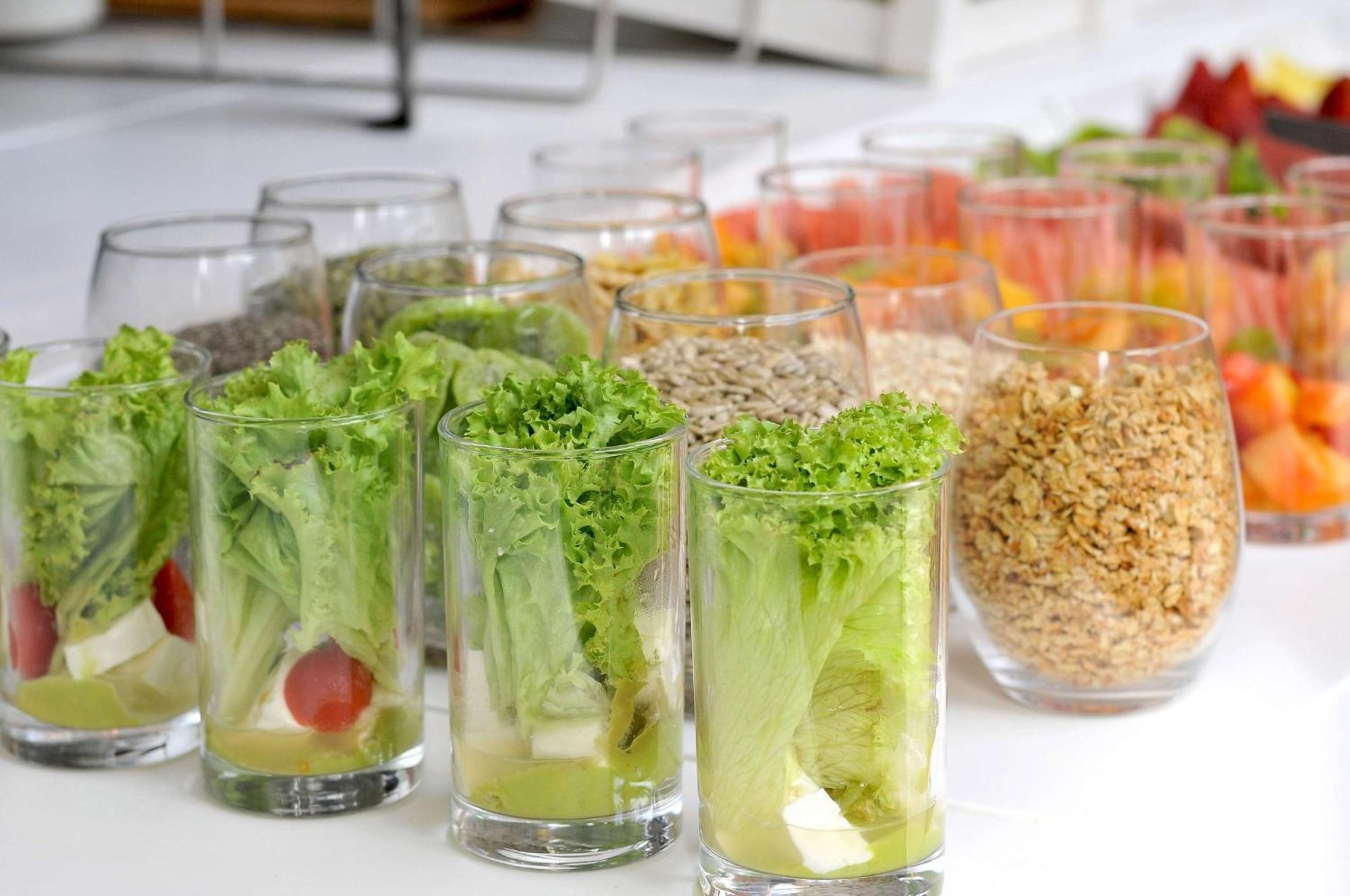 Hotel Nh Collection Plaza Santiago de Chile Zewnętrze zdjęcie A salad buffet